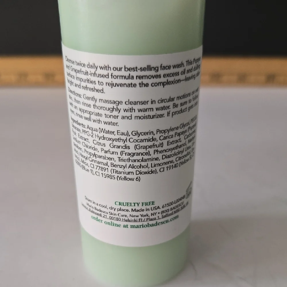 Mario Badescu Enzyme Cleansing Gel & Aloe Cucumber Facial Spray Set NEW